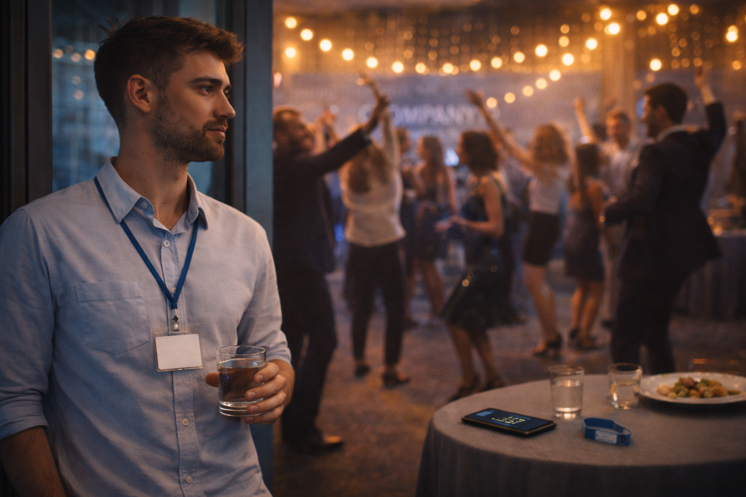 Алкоголь на корпоративе